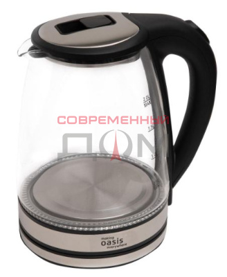 Чайник making Oasis everywhere K-8GS СТЕКЛО/ЧЕРН.